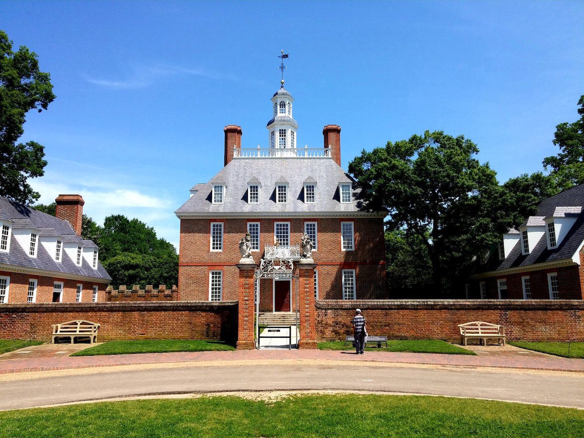 Governor's Palace in Colonial Williamsburg VA