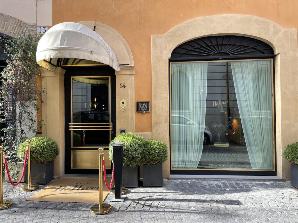 Where to stay in Rome - Hotel De'Ricci