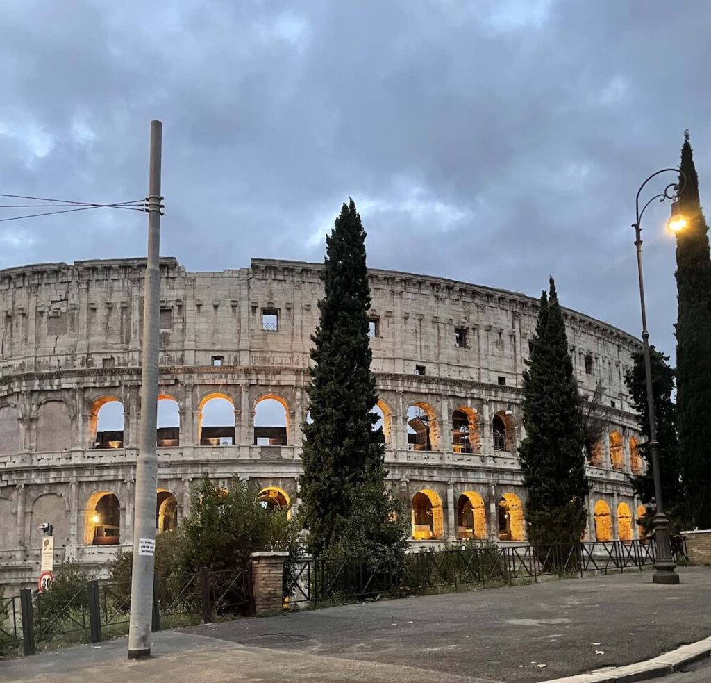 The Colosseum at Dawn, Photo by Devin Parr