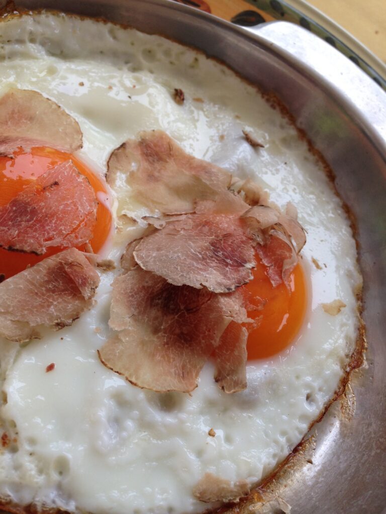 white truffles in piedmont wine region