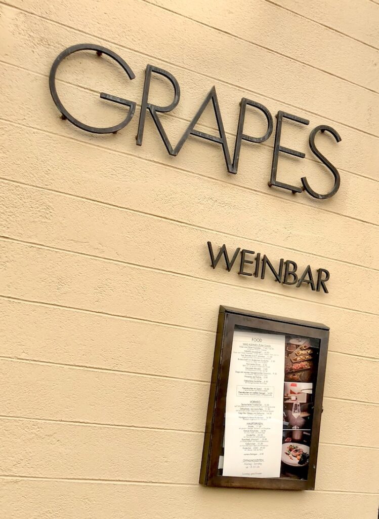 Wine Bars in Munich - Grapes Wine Bar