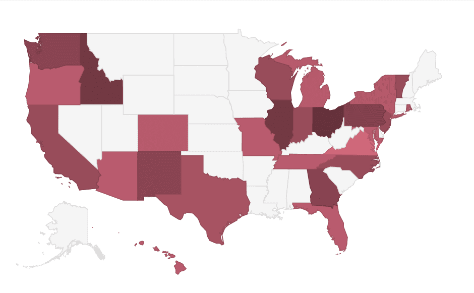 US Wine Map