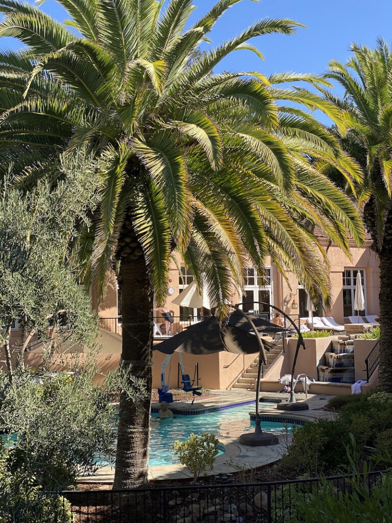 Wine country hot springs