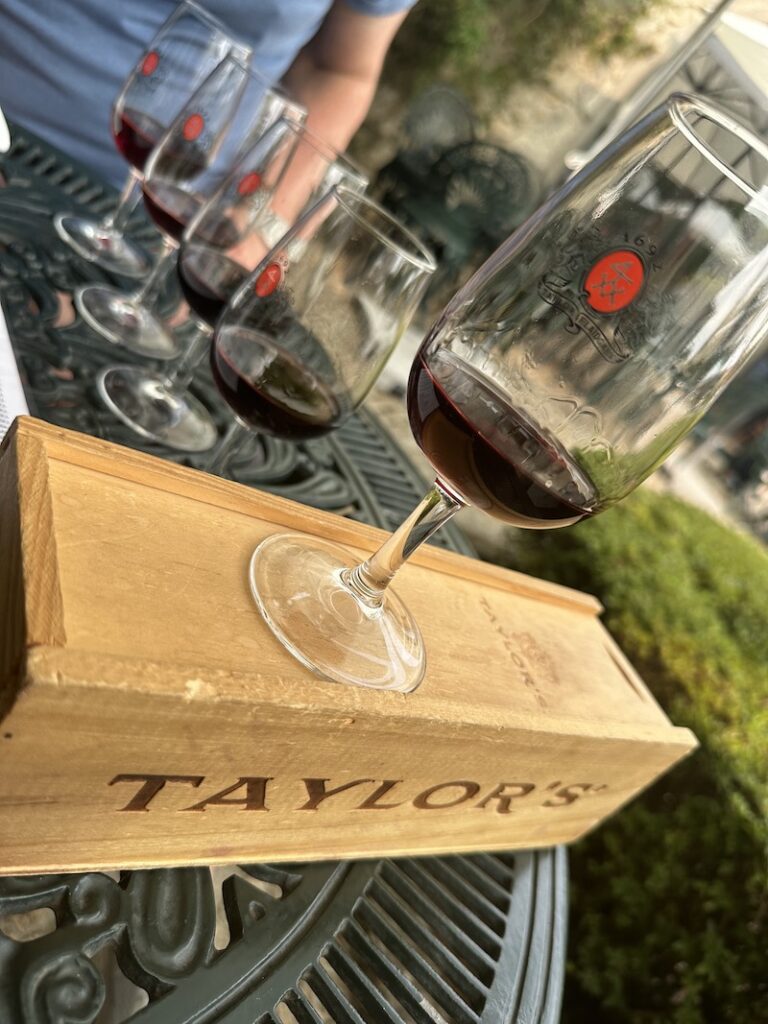 Port tasting at Taylors in Porto