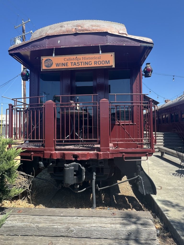 The Depot - wine tasting downtown Calistoga